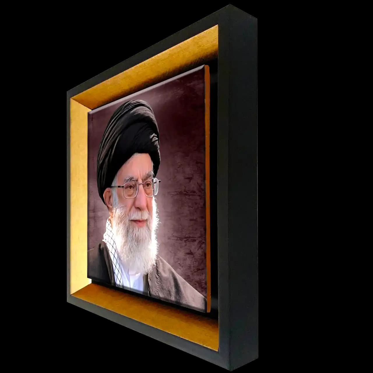 تابلو کاشی شهید آیت الله خامنه ای مدل 2V 4 — تصویر ۲