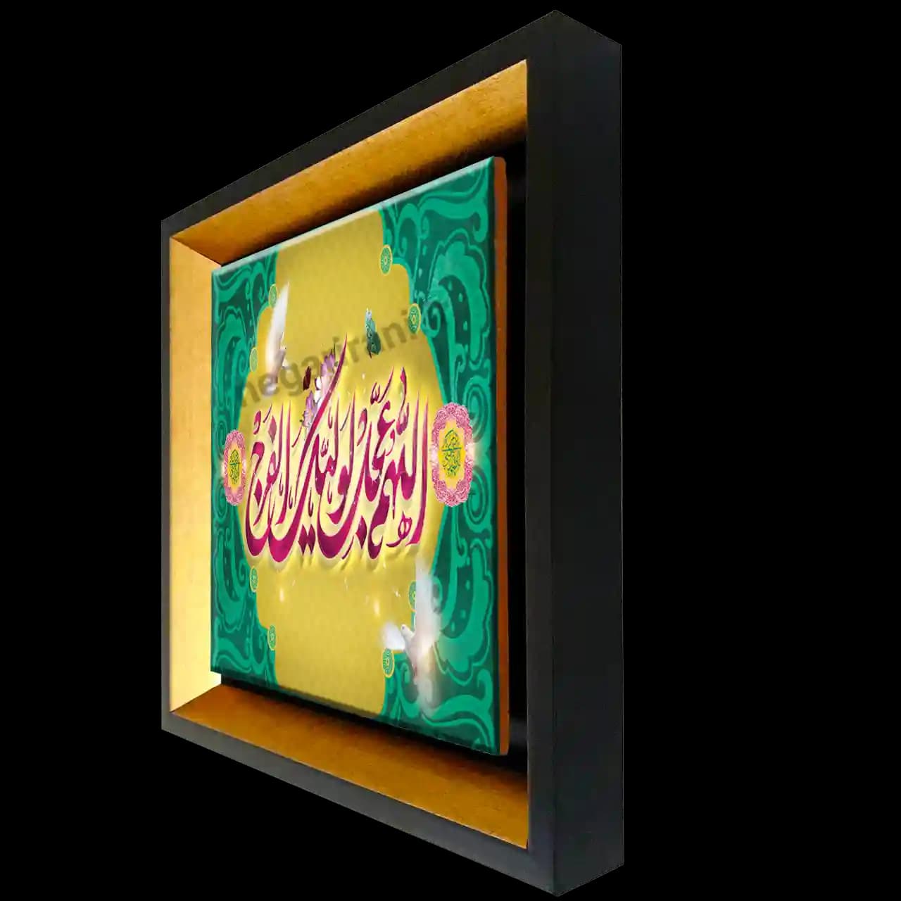 تابلو کاشی اللهم عجل لولیک الفرج مدل 2O 42 — تصویر ۲