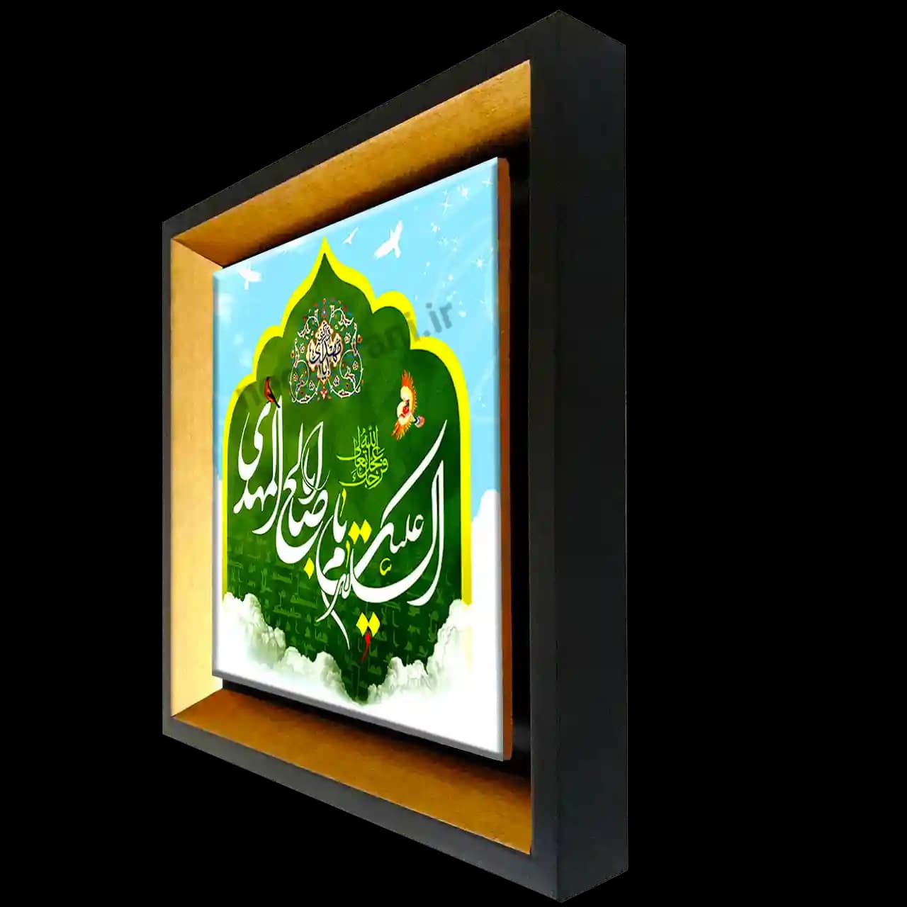 تابلو کاشی السلام علیک یا اباصالح المهدی مدل 2O 23 — تصویر ۲