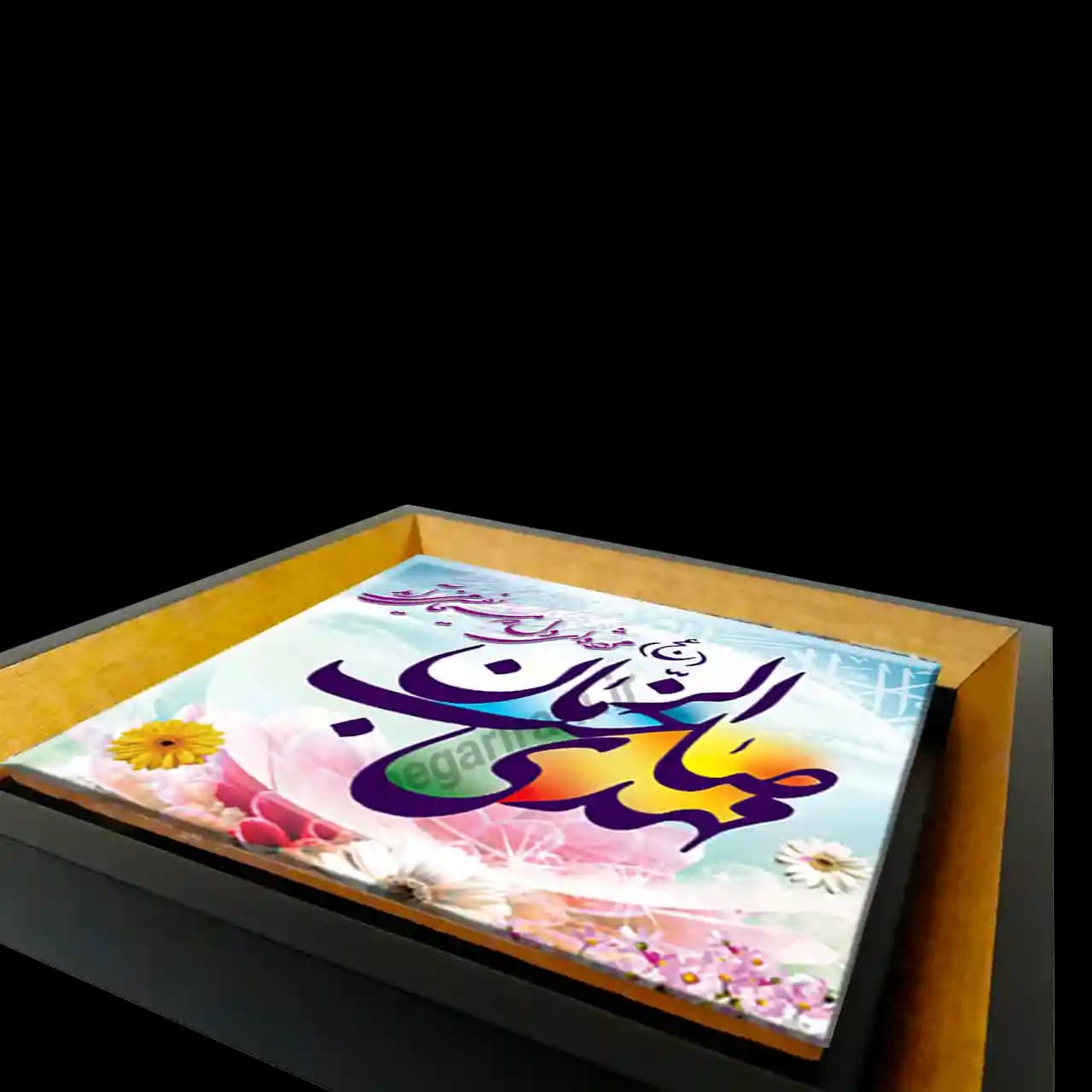 تابلو کاشی مهدی صاحب الزمان (عج) مدل 2O 9 — تصویر ۳