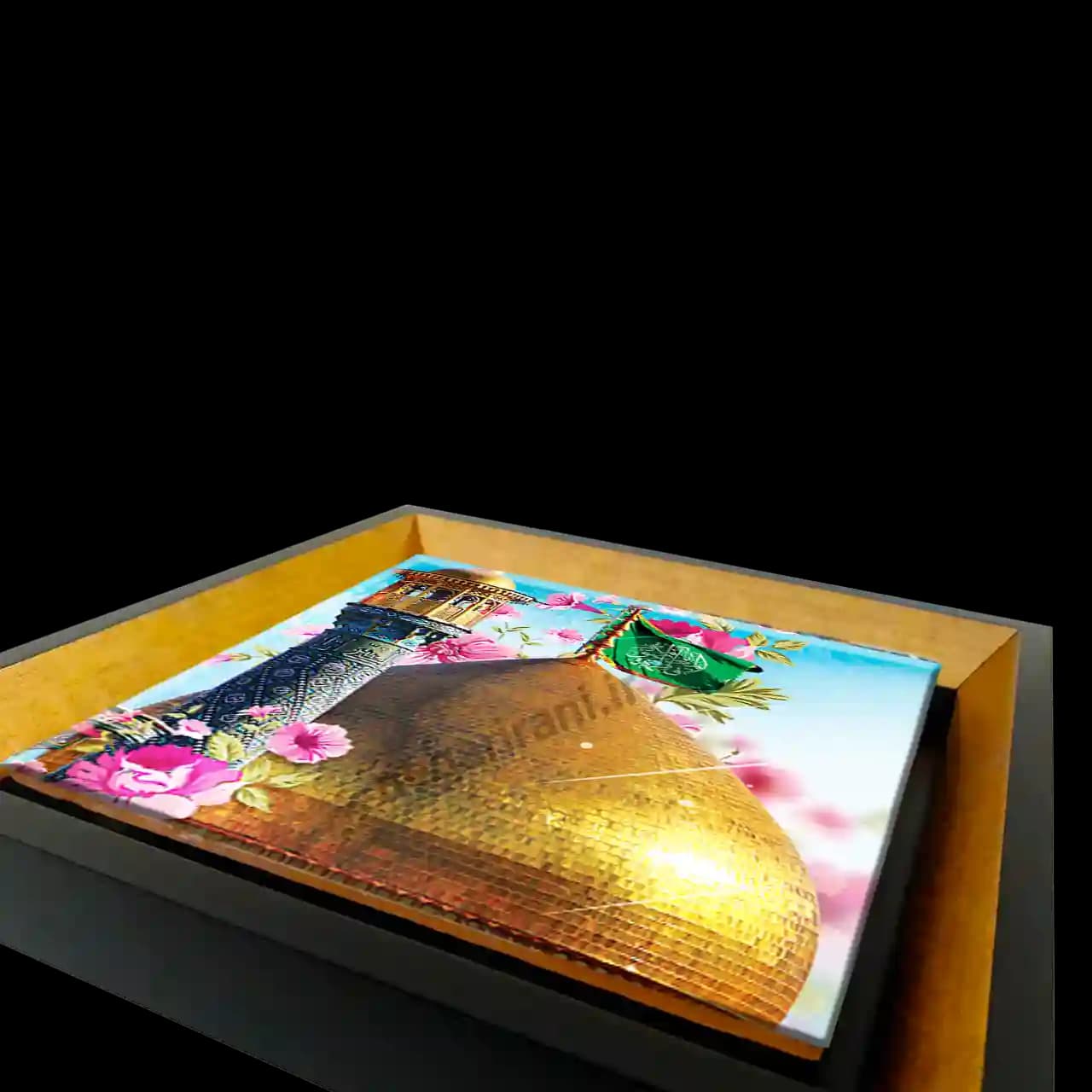 تابلو کاشی حرم حضرت معصومه (س) مدل 2M 5 — تصویر ۳