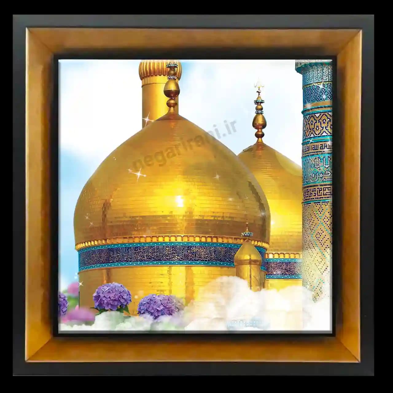 تابلو کاشی گنبد امام جواد (ع) مدل 2L 6