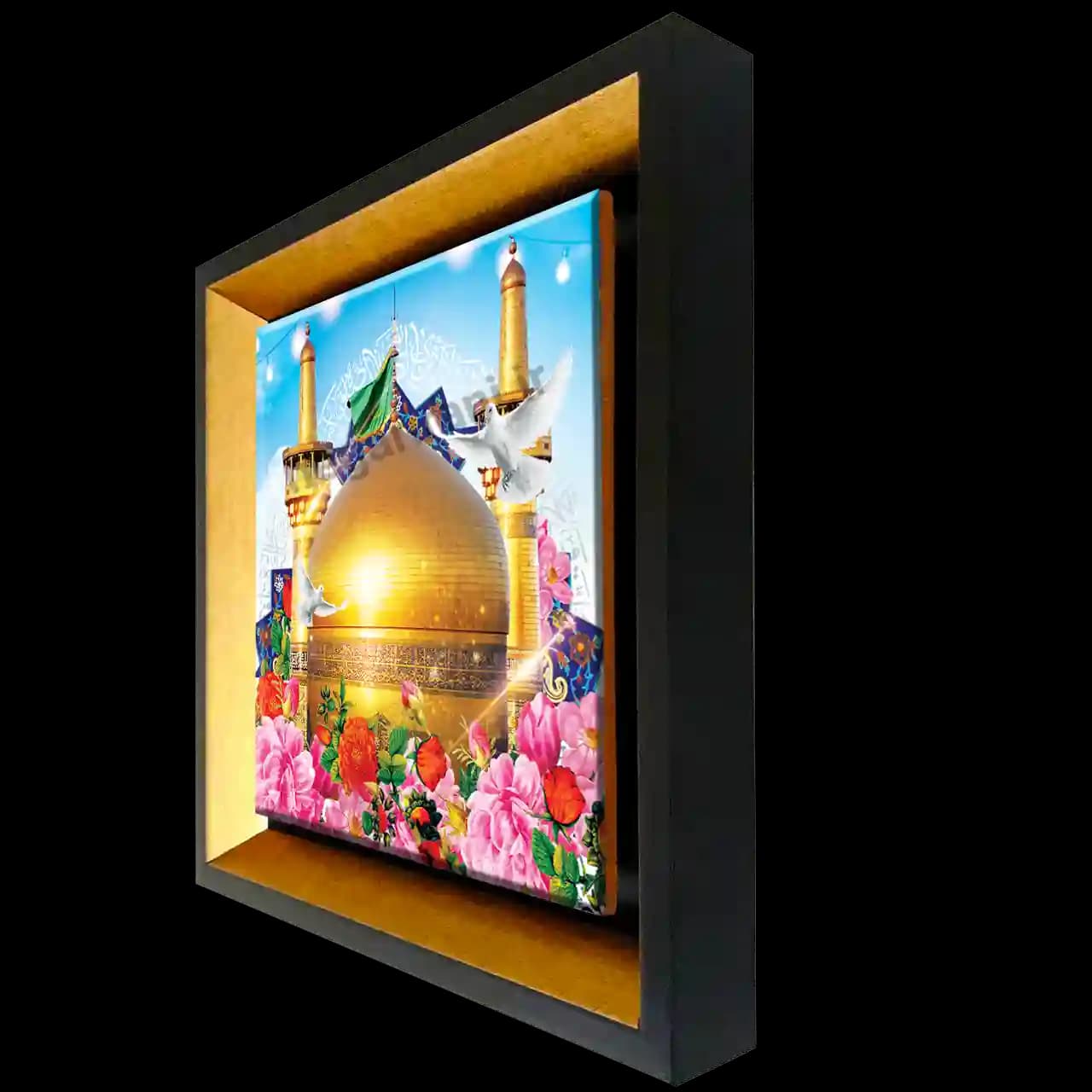 تابلو کاشی حرم امام رضا (ع) مدل 2K 17 — تصویر ۲