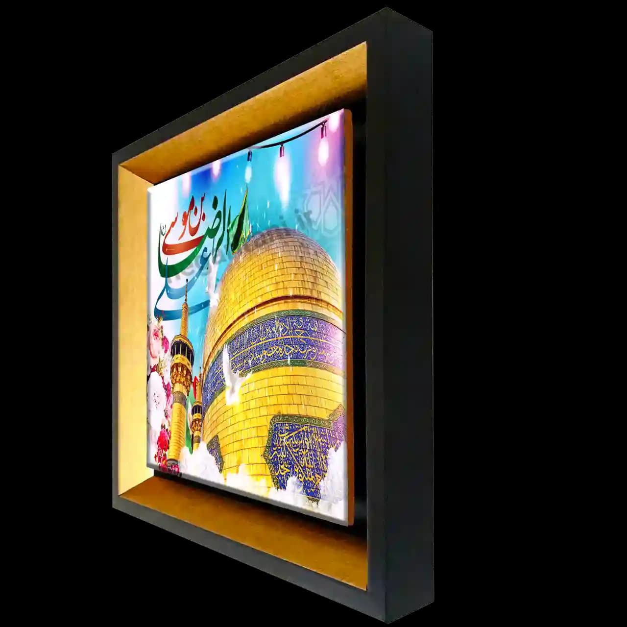 تابلو کاشی گنبد امام رضا (ع) مدل 2K 4 — تصویر ۲