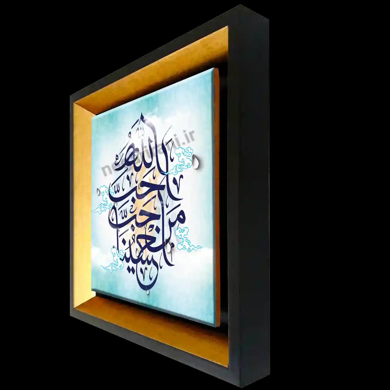 تابلو کاشی احب الله من احب حسینا مدل 2F 32 — تصویر ۲