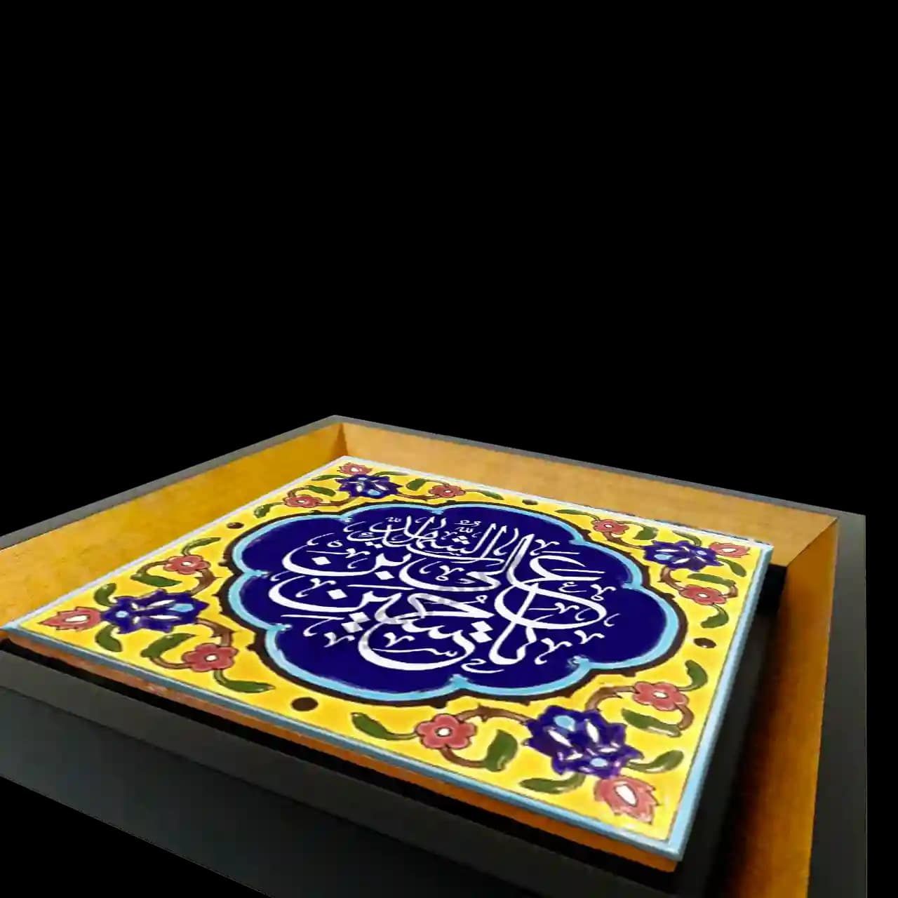 تابلو کاشی یا حسین بن علی سیدالشهدا مدل 2F 29 — تصویر ۳