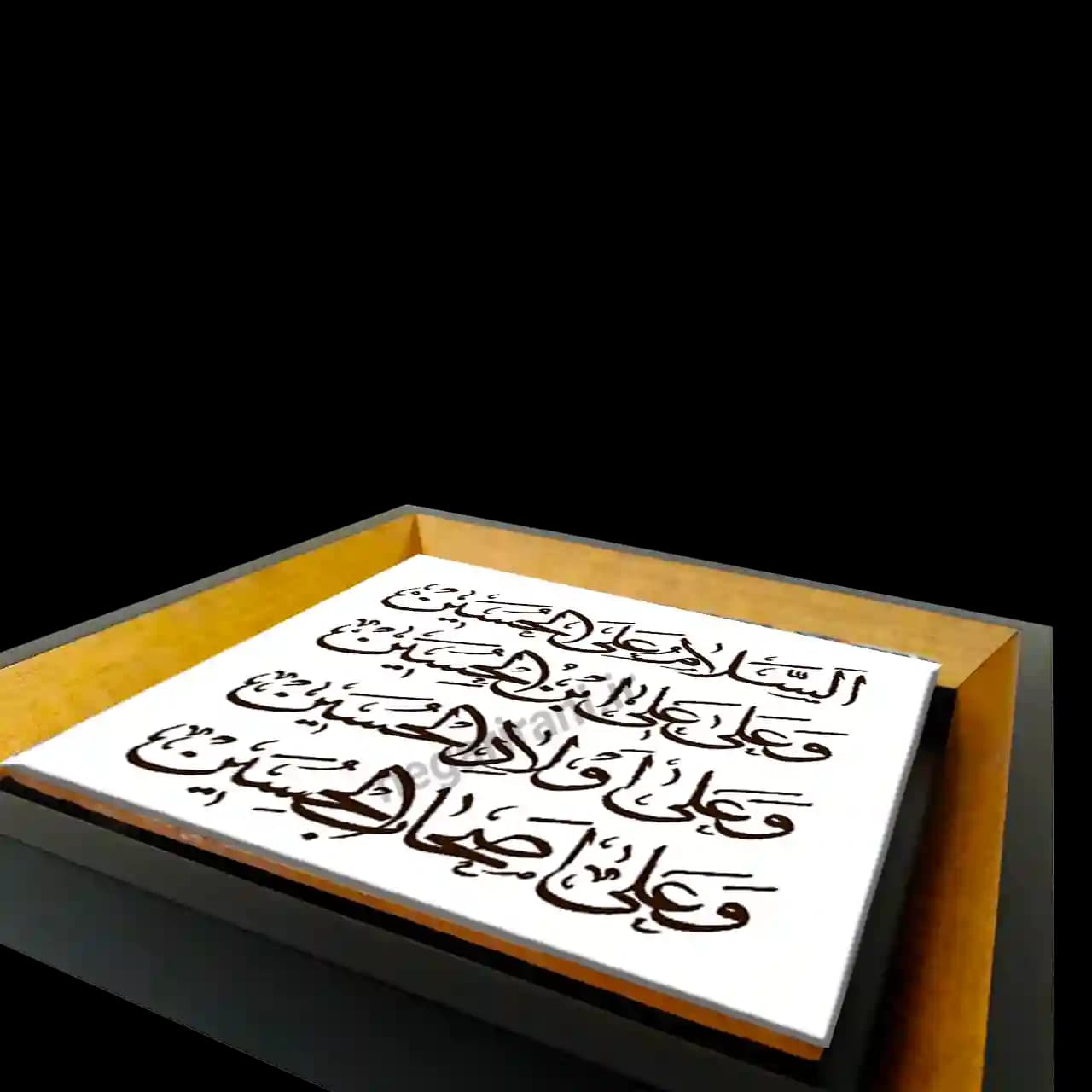 تابلو کاشی السلام علی الحسین مدل 2F 6 — تصویر ۳