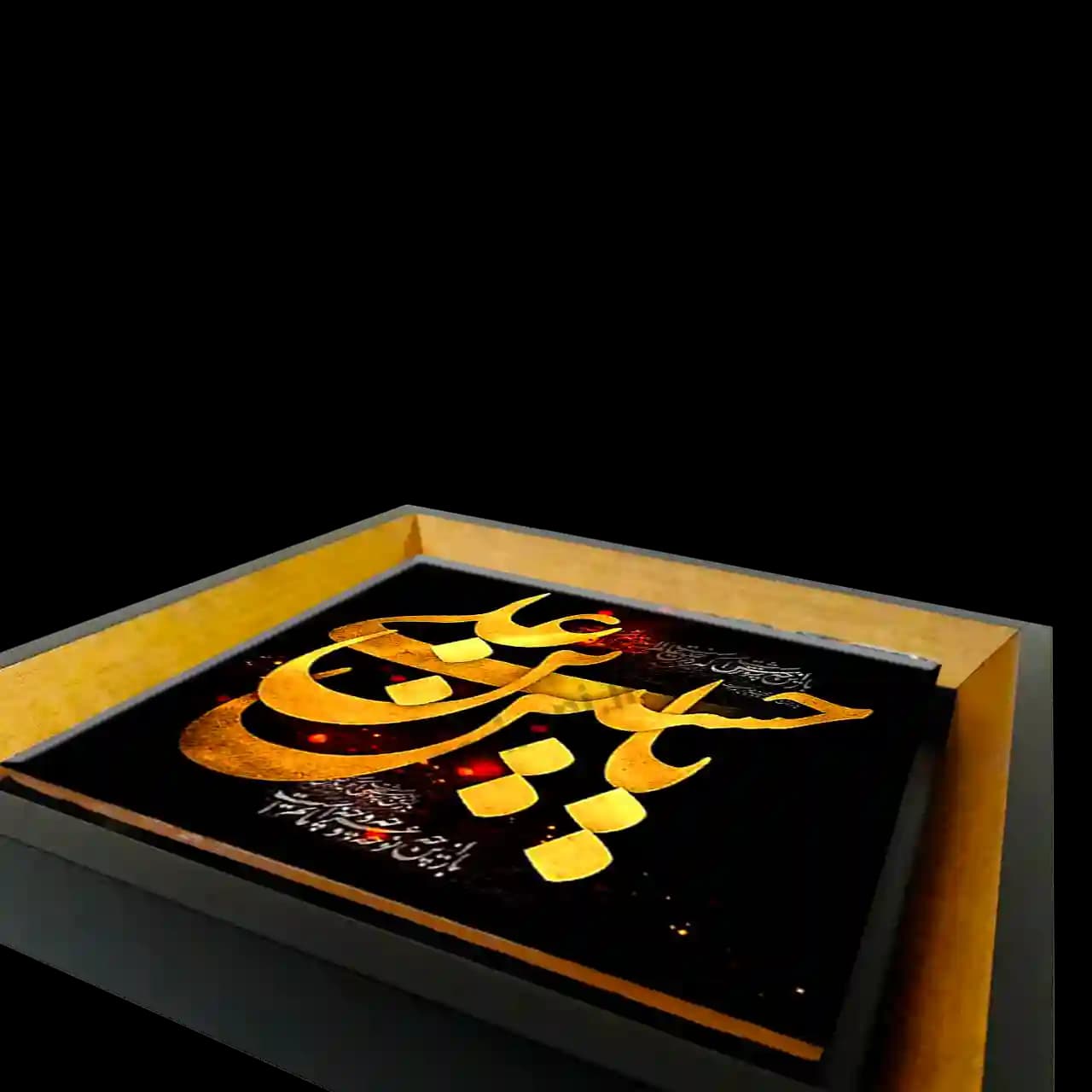 تابلو کاشی یا حسین بن علی مدل 2F 1 — تصویر ۳