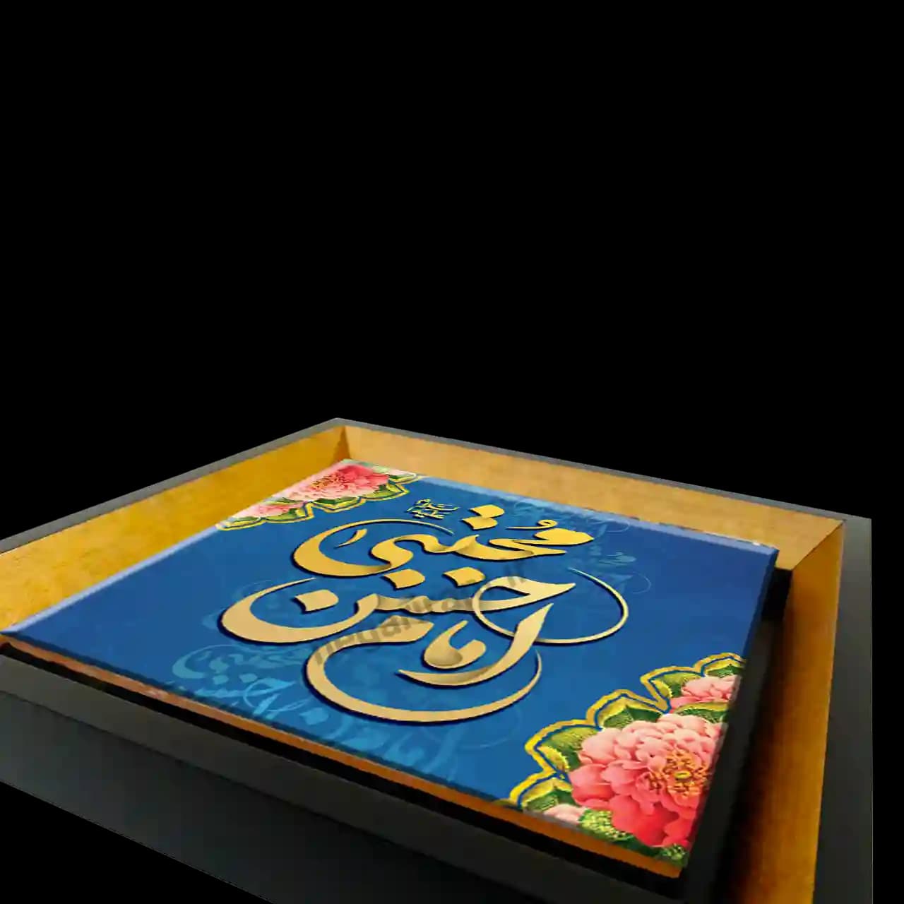 تابلو کاشی امام حسن مجتبی علیه السلام مدل 2E 32 — تصویر ۳