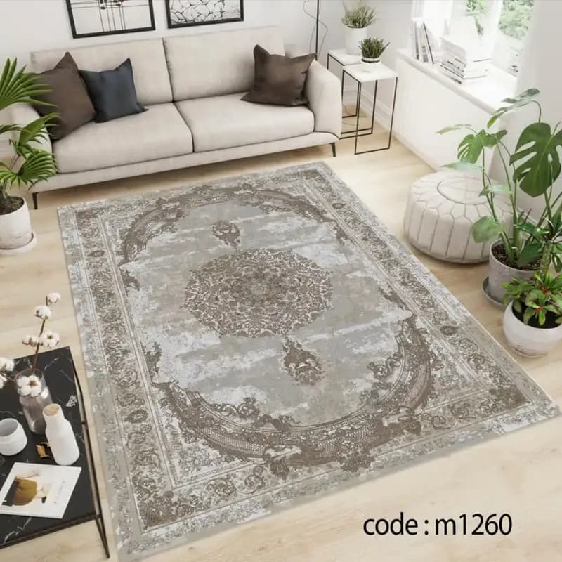 مخمل فرش (فرشینه) کد FAM- m 1260
