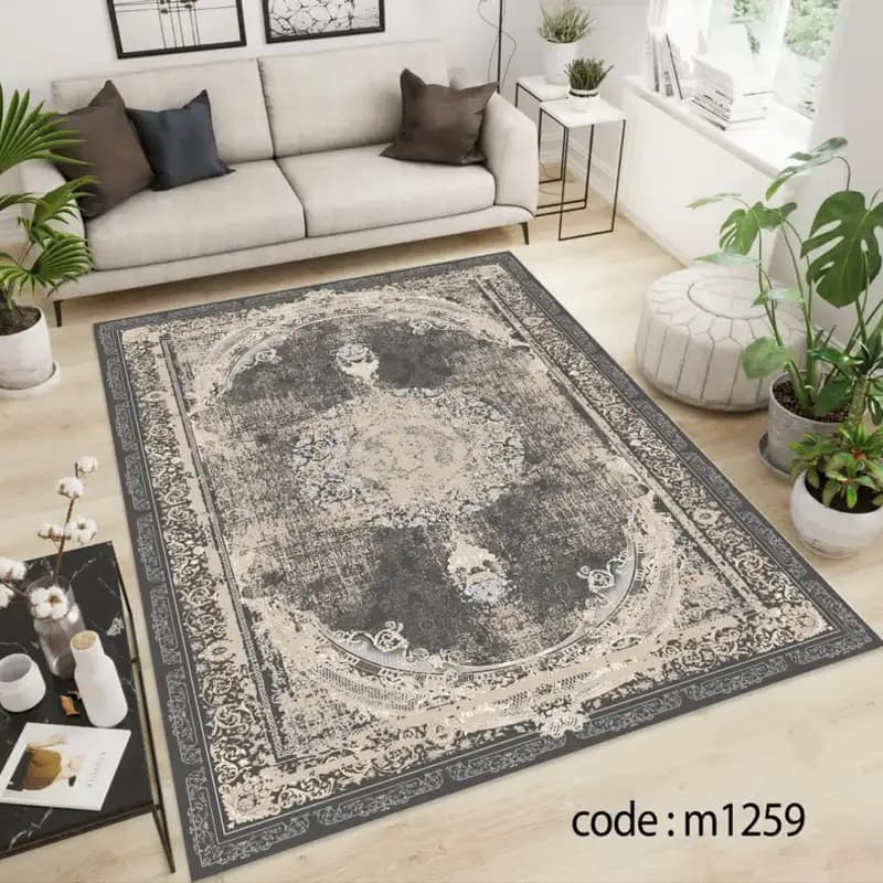 مخمل فرش (فرشینه) کد FAM- m 1259