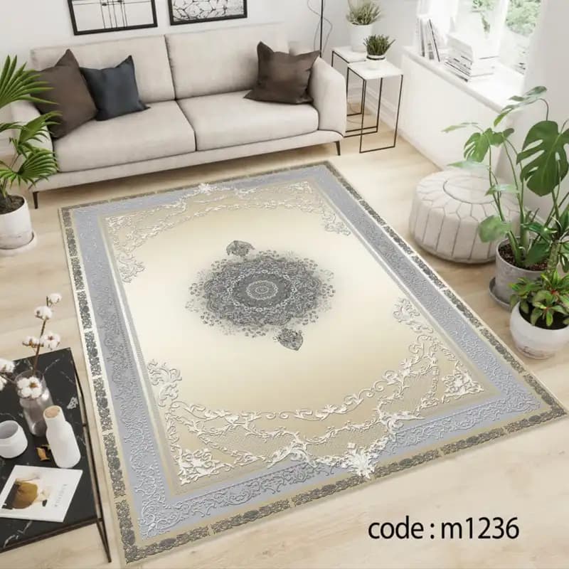 مخمل فرش (فرشینه) کد FAM- m 1236