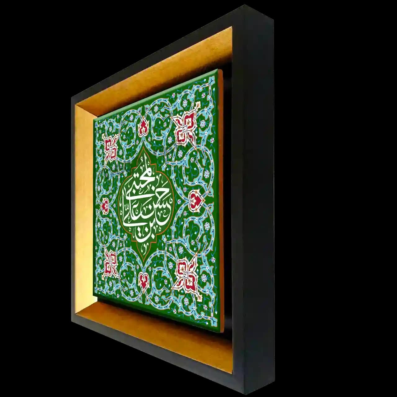 تابلو کاشی حسن المجتبی بن علی مدل 2E 12 — تصویر ۲