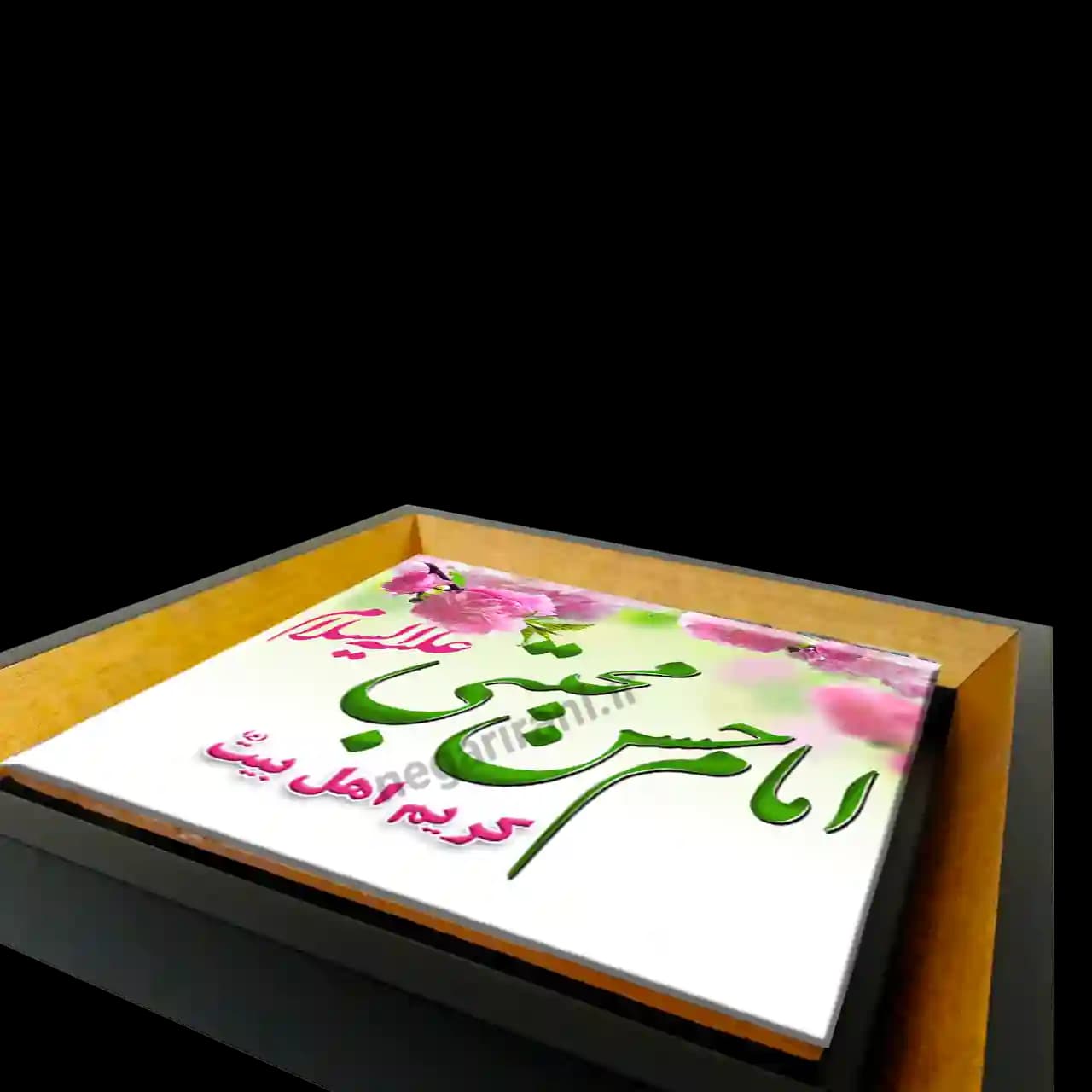 تابلو کاشی امام حسن مجتبی مدل 2E 9 — تصویر ۳