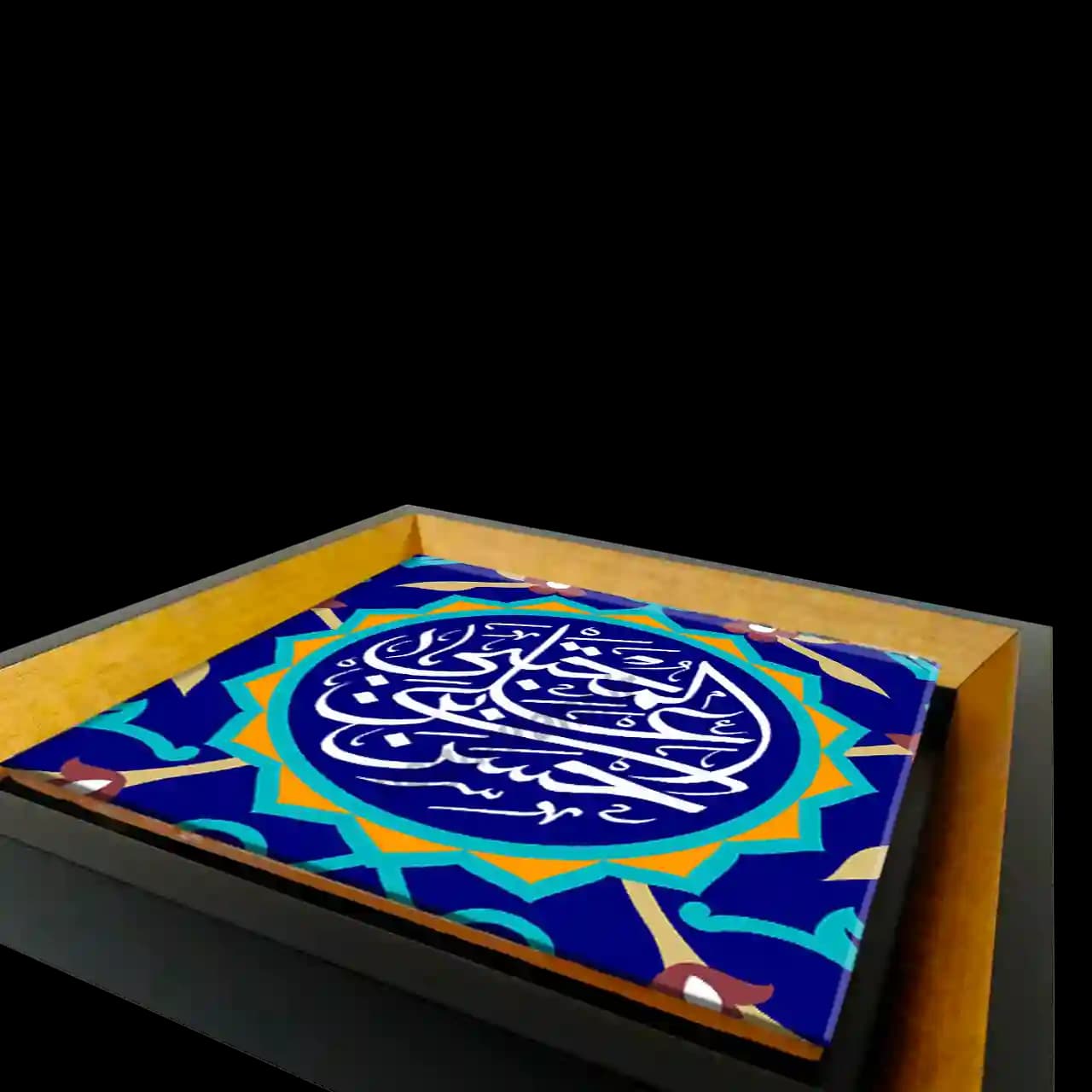تابلو کاشی حسن المجتبی بن علی مدل 2E 3 — تصویر ۳
