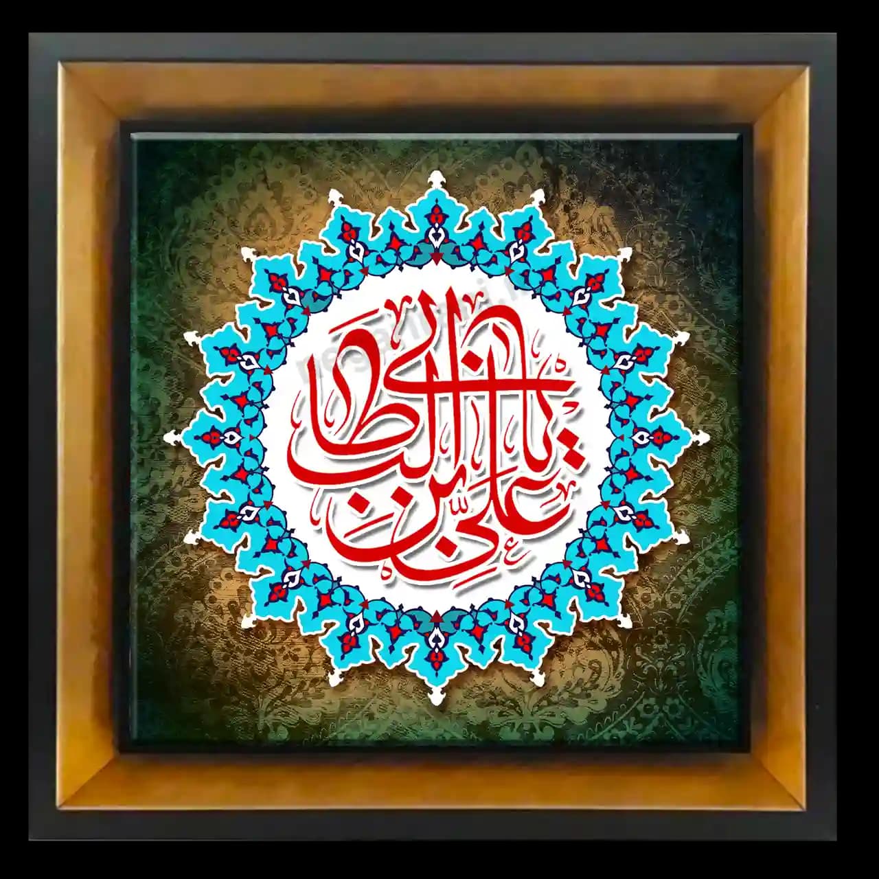 تابلو کاشی علی ابن ابیطالب 2D 215