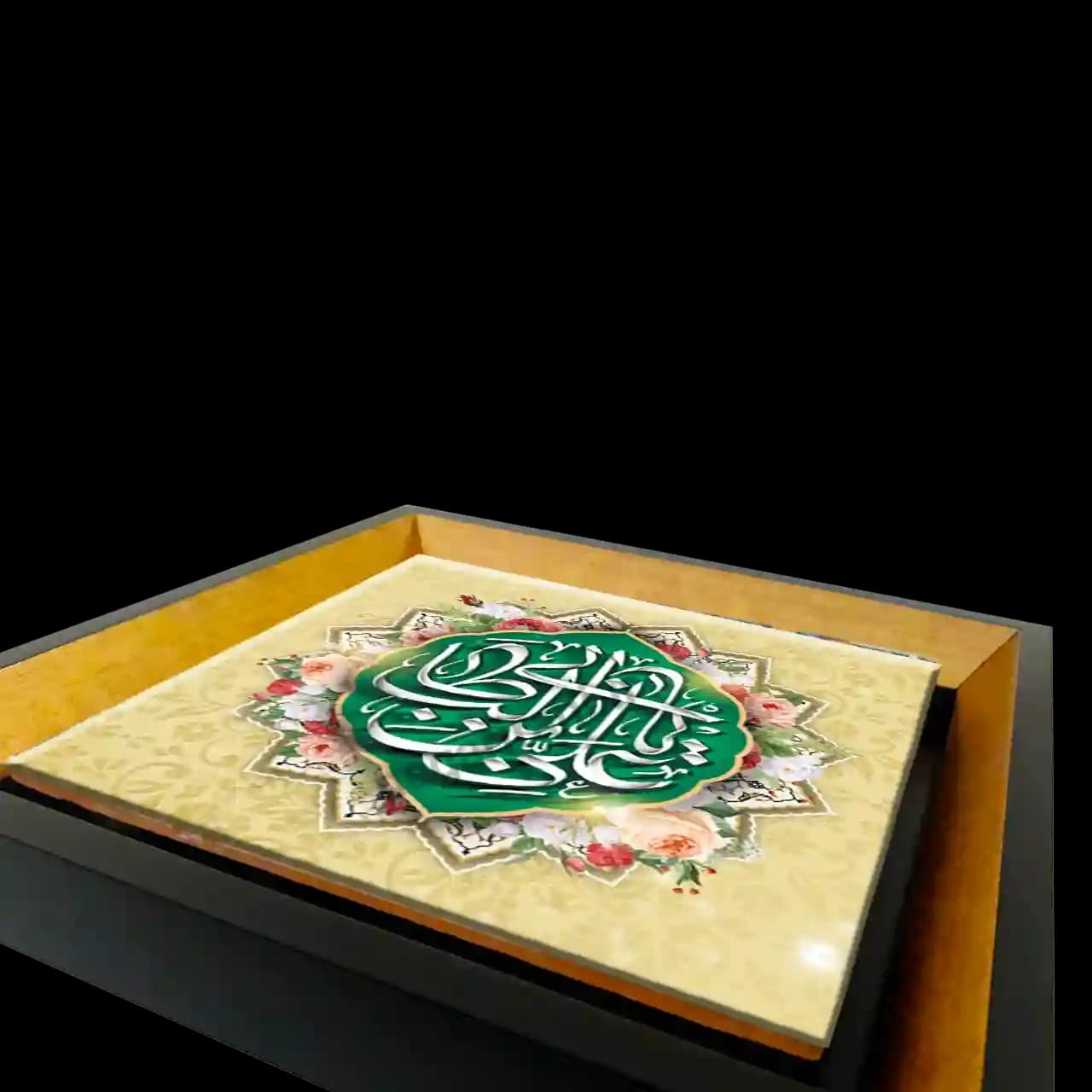 تابلو کاشی یا علی ابن ابیطالب 2D 202 — تصویر ۳