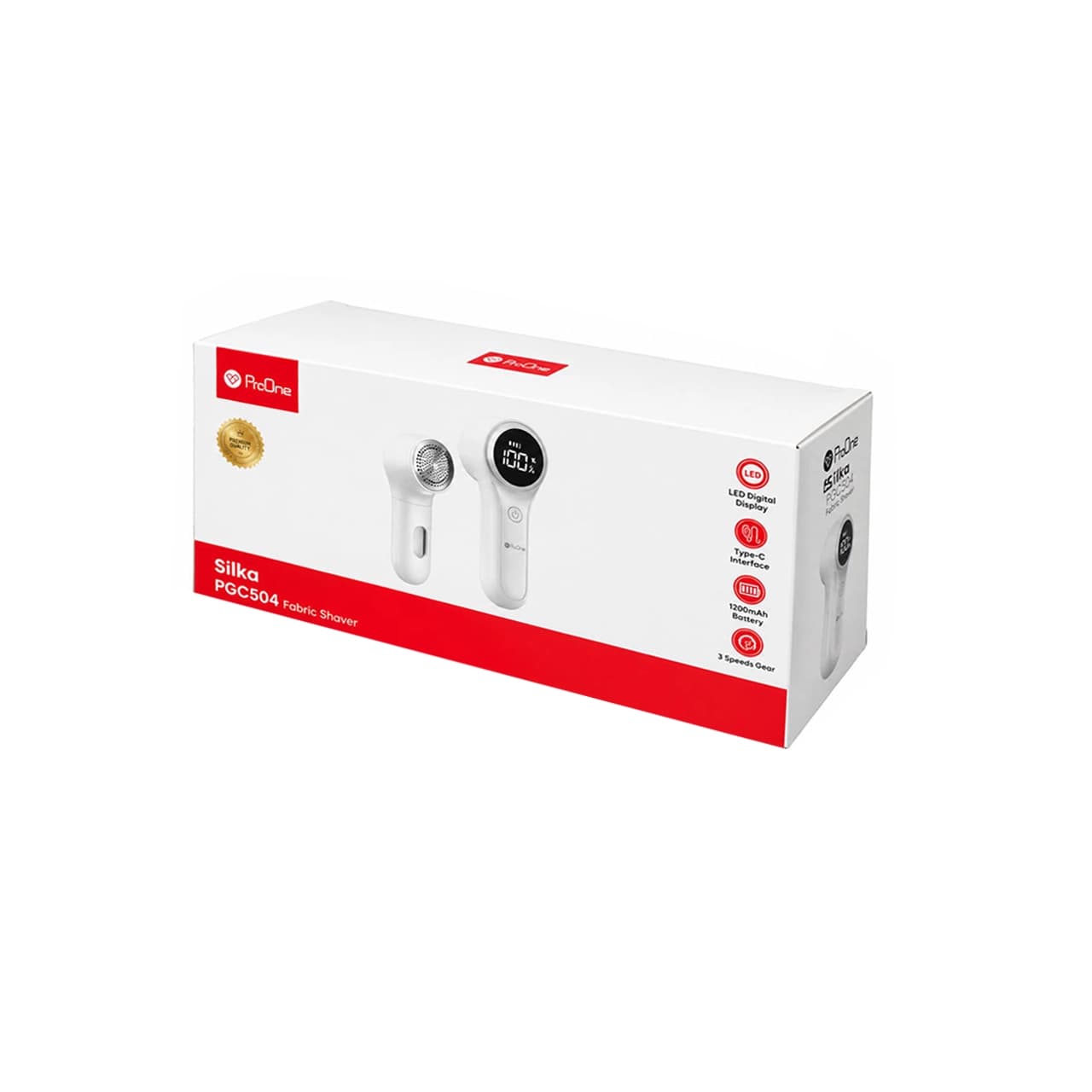 پرزگیر شارژی لباس ProOne مدل Silka PGC504 – سفید — تصویر ۶