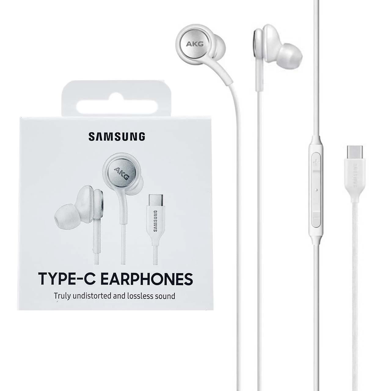 هندزفری باسیم Samsung Type-C مدل AKG EO-IC100 S23 – سفید (گارانتی شش ماهه نیکان همراه) — تصویر ۴