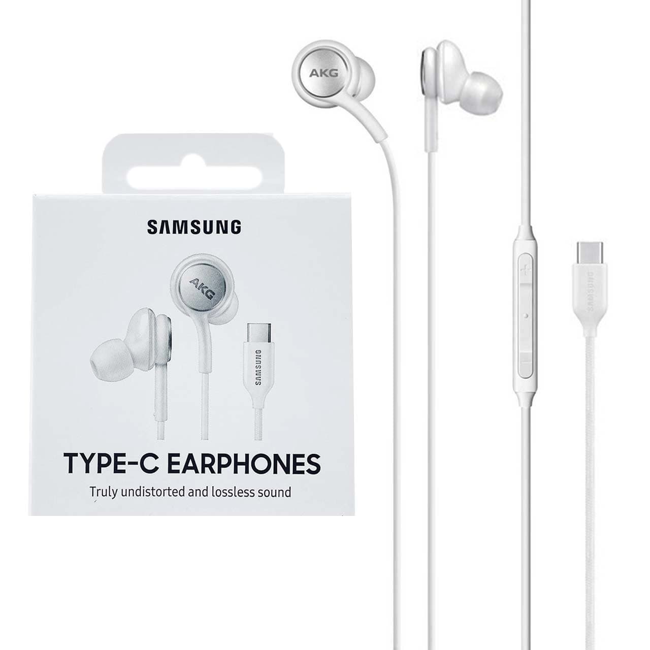 هندزفری باسیم Samsung Type-C مدل AKG EO-IC100 S23 – سفید (گارانتی شش ماهه نیکان همراه)
