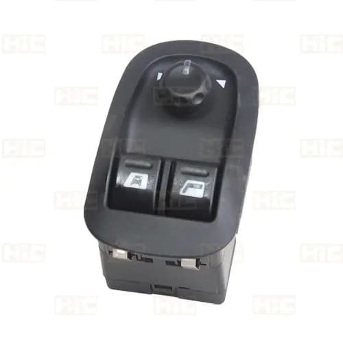 کلید شیشه بالابر جلو و تنظیم آینه پژو 206 تیپ 5 HIC کد 7610