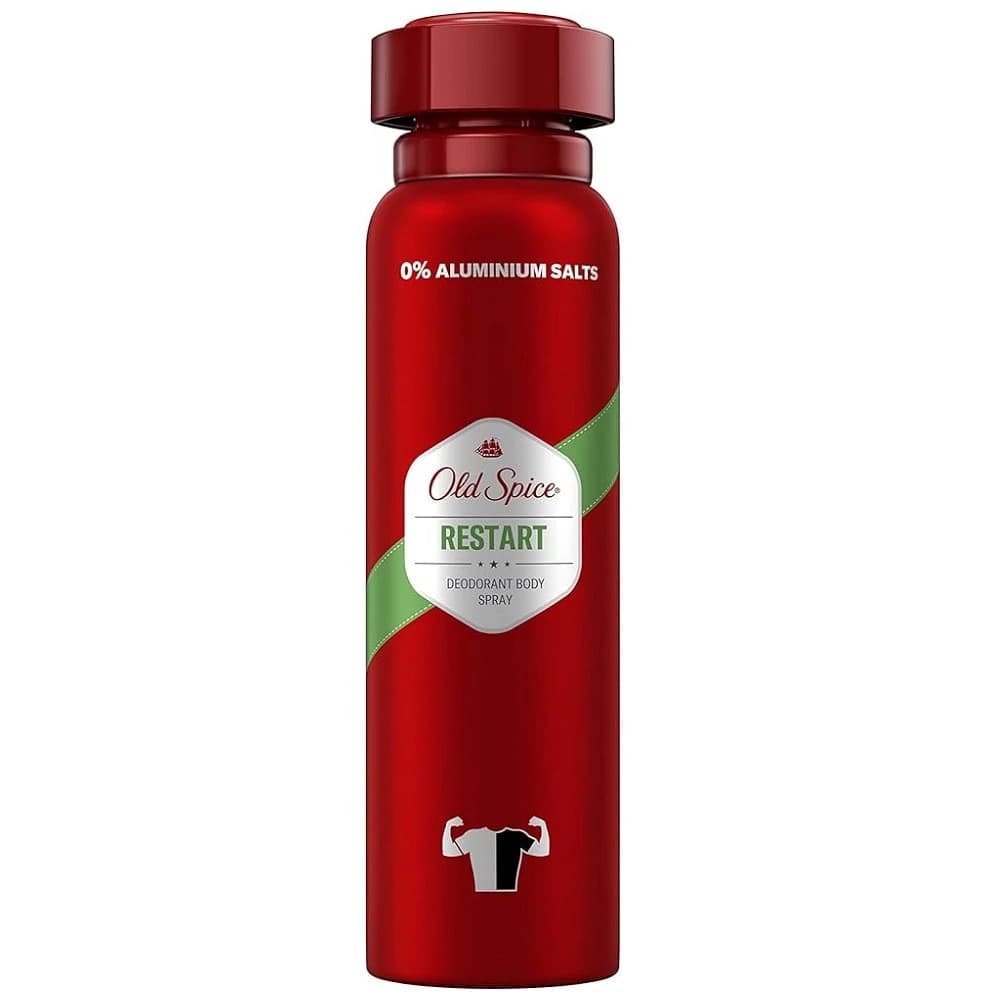 اسپری بدن دئودورانت اولد اسپایس Old Spice مدل Restart