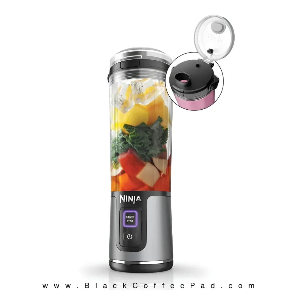 شیکر شارژی نینجا BC151 — مخلوط‌کن پرتابل Ninja Blast با ظرفیت ۵۳۰ میلی‌لیتر — تصویر ۴