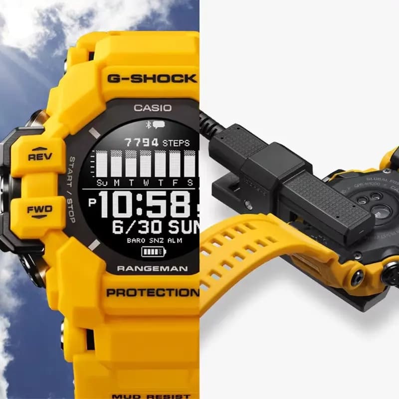 ساعت کاسیو جی شاکCASIO G-SHOCK مدل GPR-H1000-9DR — تصویر ۵