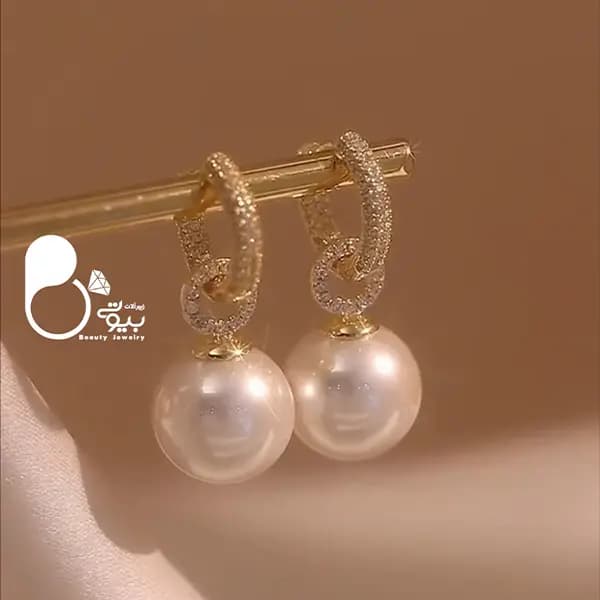 گوشواره مرواریدی ترک ژوپینگ