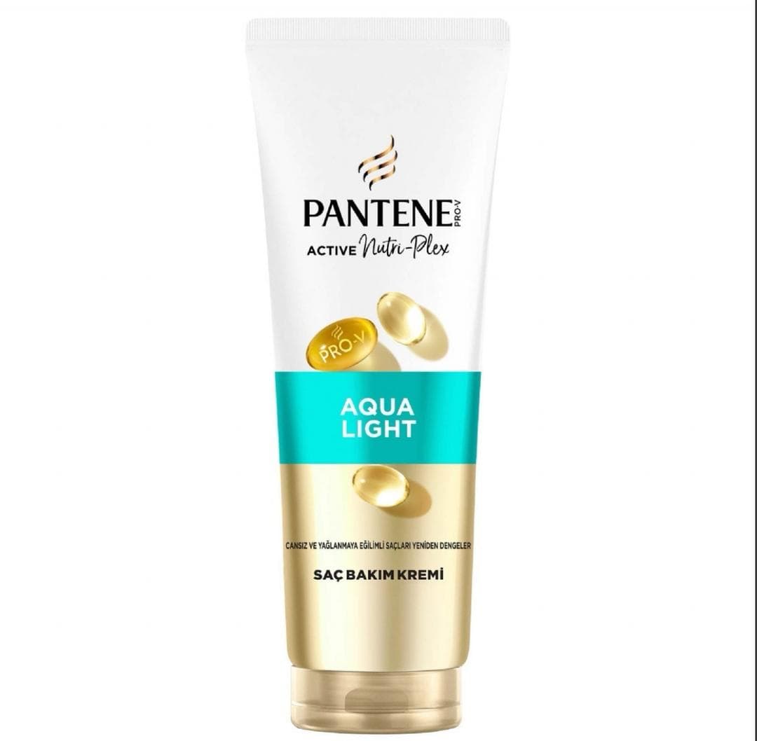 نرم کننده تیوپی پانتن pantene مدل آکوا لایت aqua light حجم 275 میل