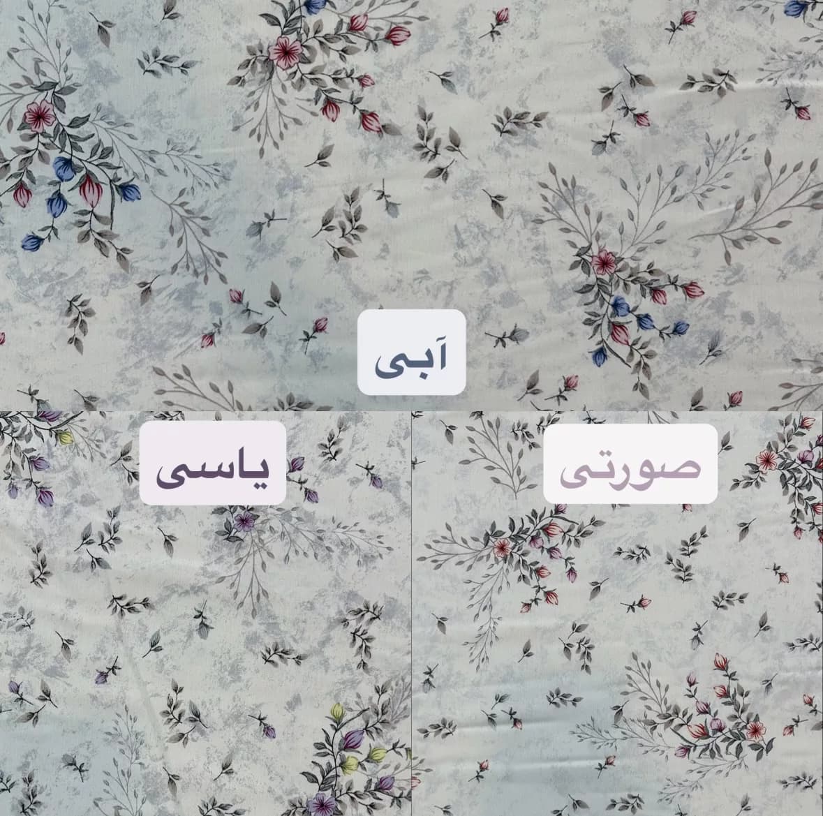 ملحفه نخی مدل زیپدار طرح گلریز یک نفره سایز 195*90 سانتی متر — تصویر ۳