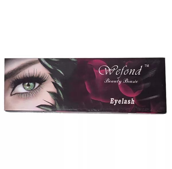 مژه مصنوعی سه بعدی وی فوند مدل 006 بسته 10 عددی — تصویر ۲