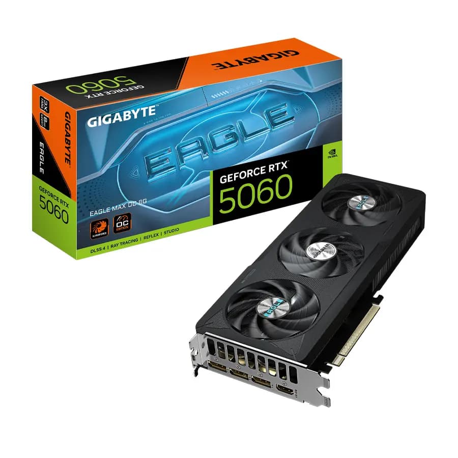 کارت گرافیک گیگابایت GeForce RTX 5060 EAGLE MAX OC 8G — تصویر ۱۲
