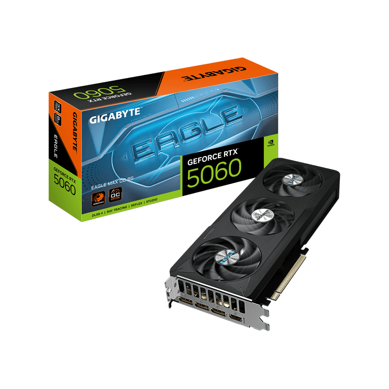 کارت گرافیک گیگابایت GeForce RTX 5060 EAGLE MAX OC 8G — تصویر ۴