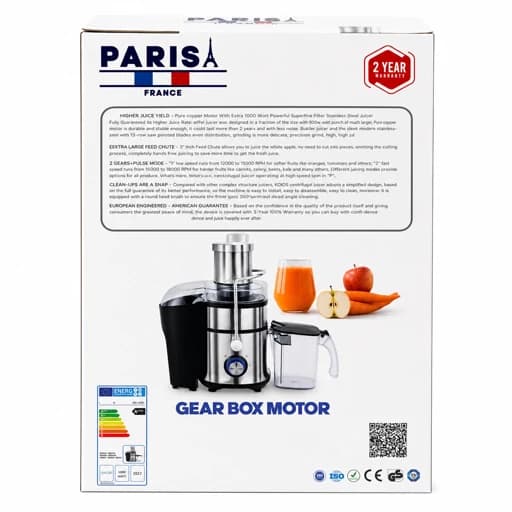 آبمیوه گیر پاریس مدل PJC-1105 — تصویر ۳