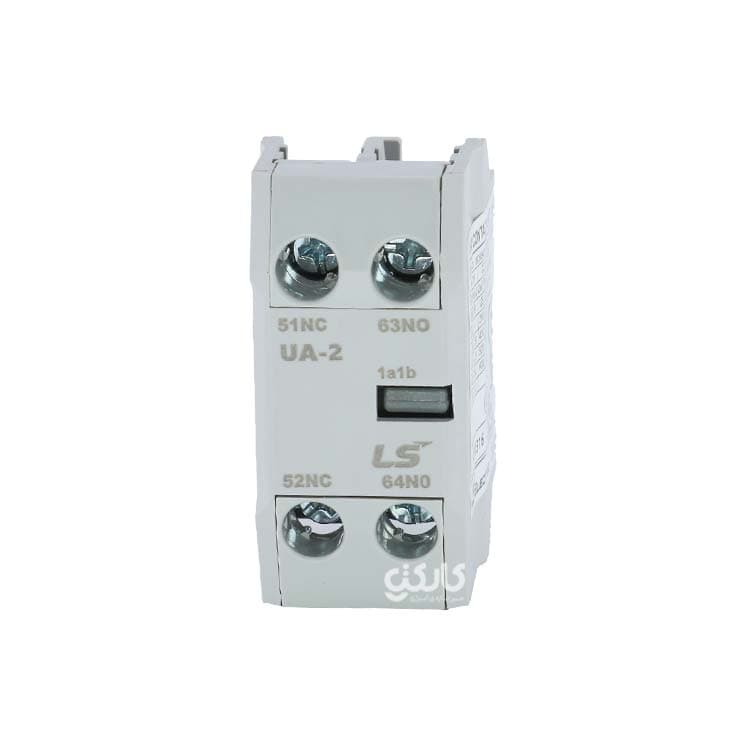 کنتاکت کمکی ۲ باز LS مدل UA-2 (قابل نصب روی کنتاکتور) — تصویر ۲