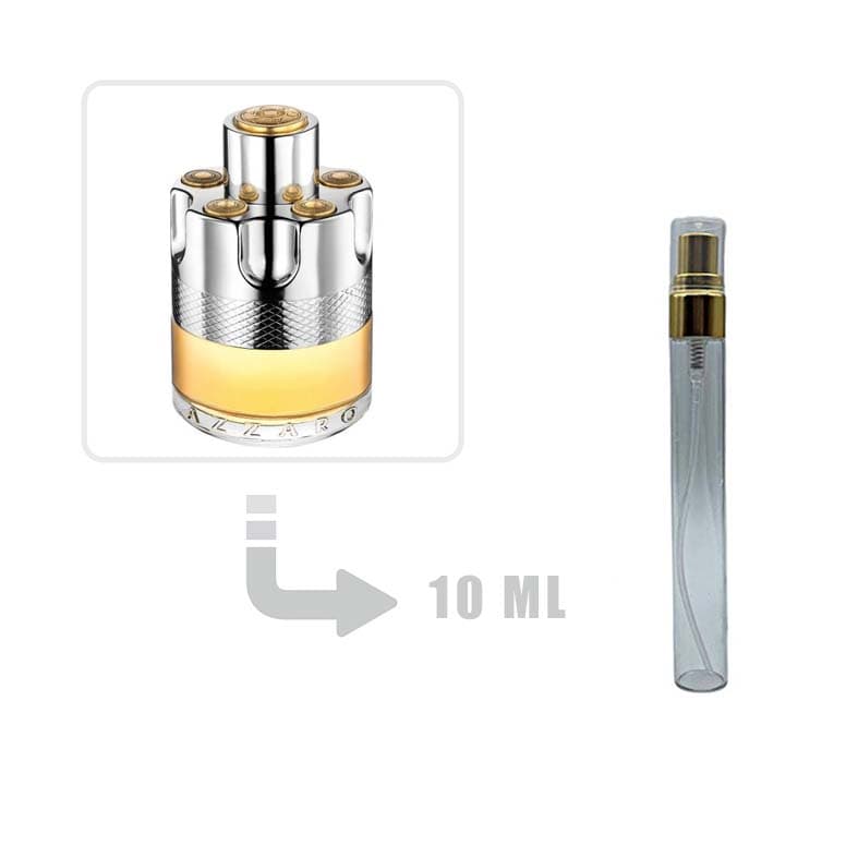 دکانت عطر ادکلن آزارو وانتد مردانه 10 میل اصلی | Azzaro Wanted for Men 10ml