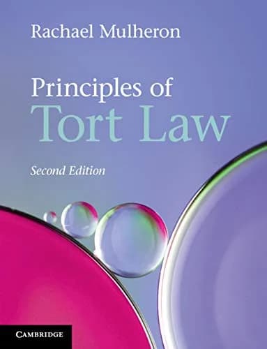 و دانلود نسخه کامل کتاب زبان اصلی Principles of Tort Law 2nd Edition PDF | دانلود کتاب خارجی