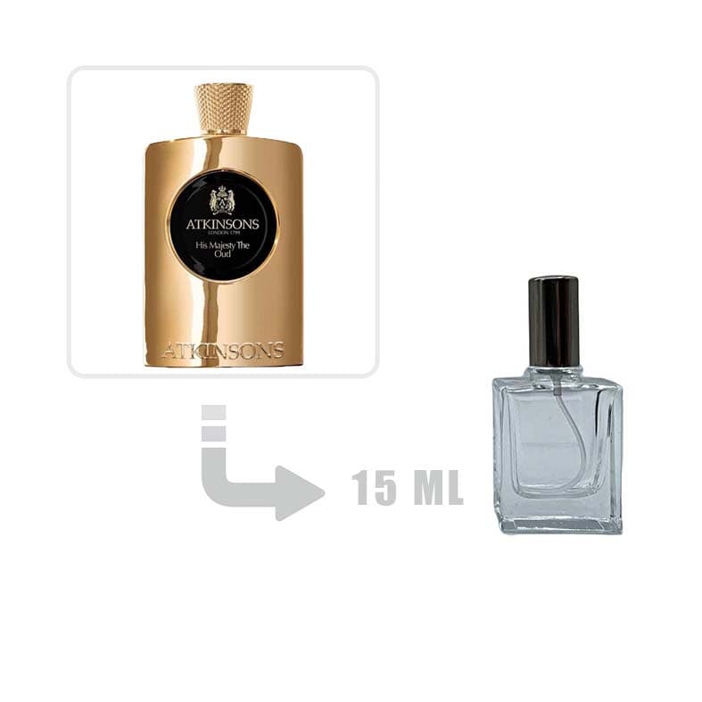 عطر ادکلن اتکینسونز هر مجستی د عود زنانه 15 میل اشدی | Atkinsons Her Majesty The Oud for Woman Ashdi 15ml