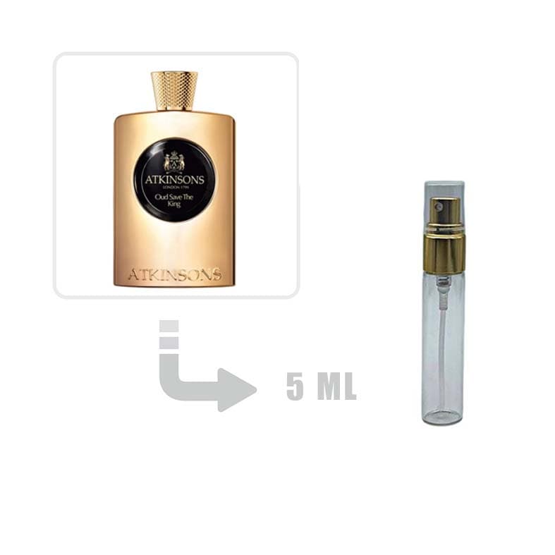 دکانت عطر ادکلن اتکینسونز عود سیو د کینگ مردانه و زنانه 5 میل اصلی | Atkinsons Oud Save The King 5ml