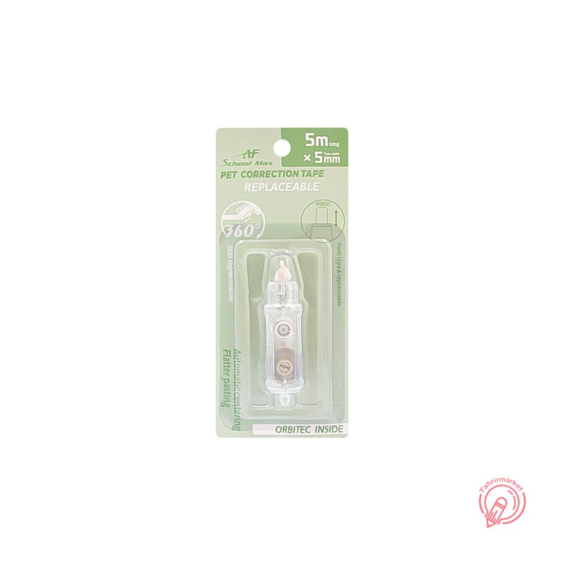 یدک لاک غلط گیر نواری 5 متری اسکول مکس مدل AF-500 — تصویر ۲