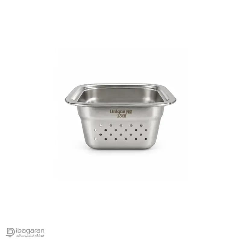 تفاله گیر سینک استیل مربعی — تصویر ۶