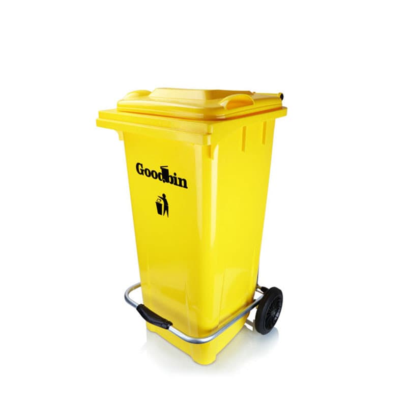 سطل زباله پدالی گودبین کد 120L با ظرفیت بزرگ