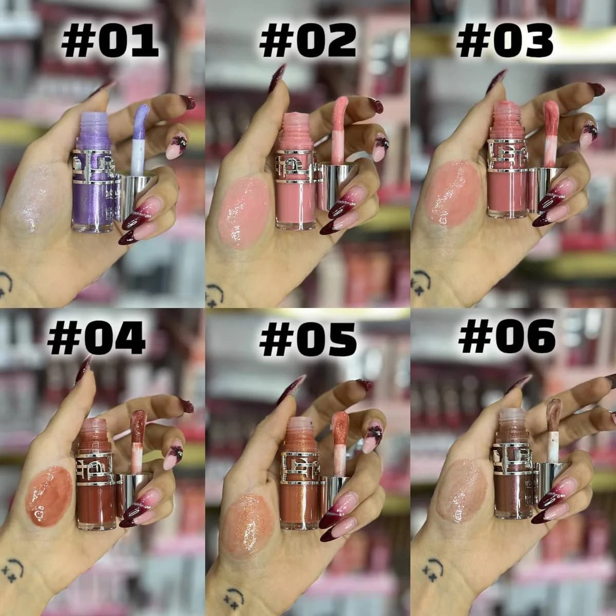 لیپ گلاس آرت اسکین حجم دهنده مدل Loveshine Plumping Lip Oil در 6 رنگ — تصویر ۲