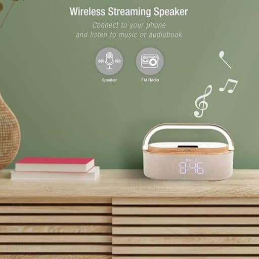 اسپیکر و شارژر وایرلس دیوریکس مدل DX-W100 — تصویر ۴