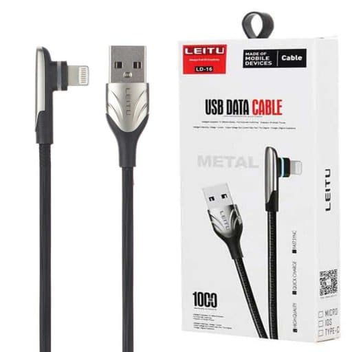 کابل تبدیل USB به لایتنینگ لیتو مدل LD-16 — تصویر ۲