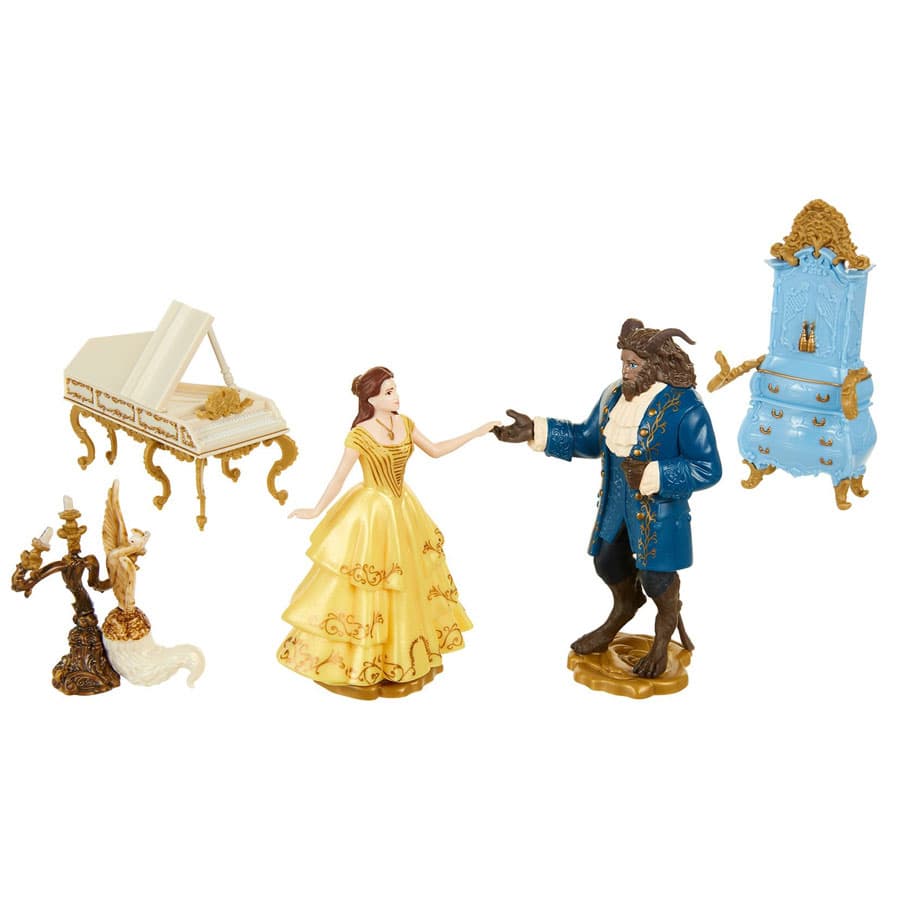 ست فیگور دیو و دلبر Beauty and the beast