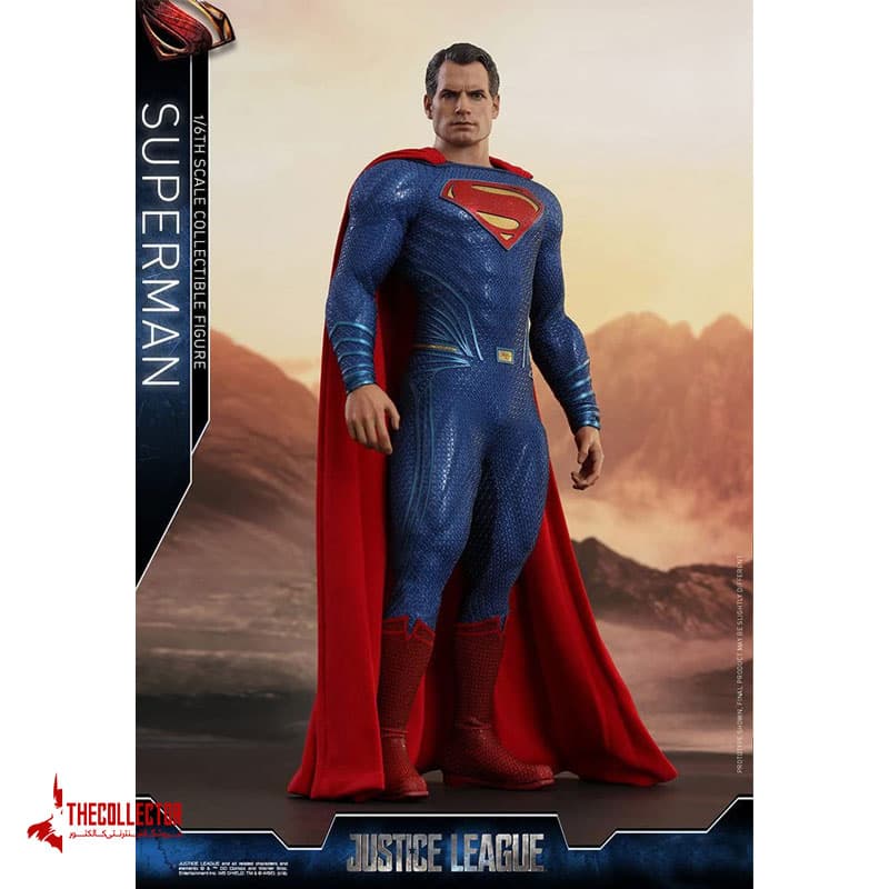 اکشن فیگور سوپرمن | superman | لیگ عدالت برند هات تویز — تصویر ۵