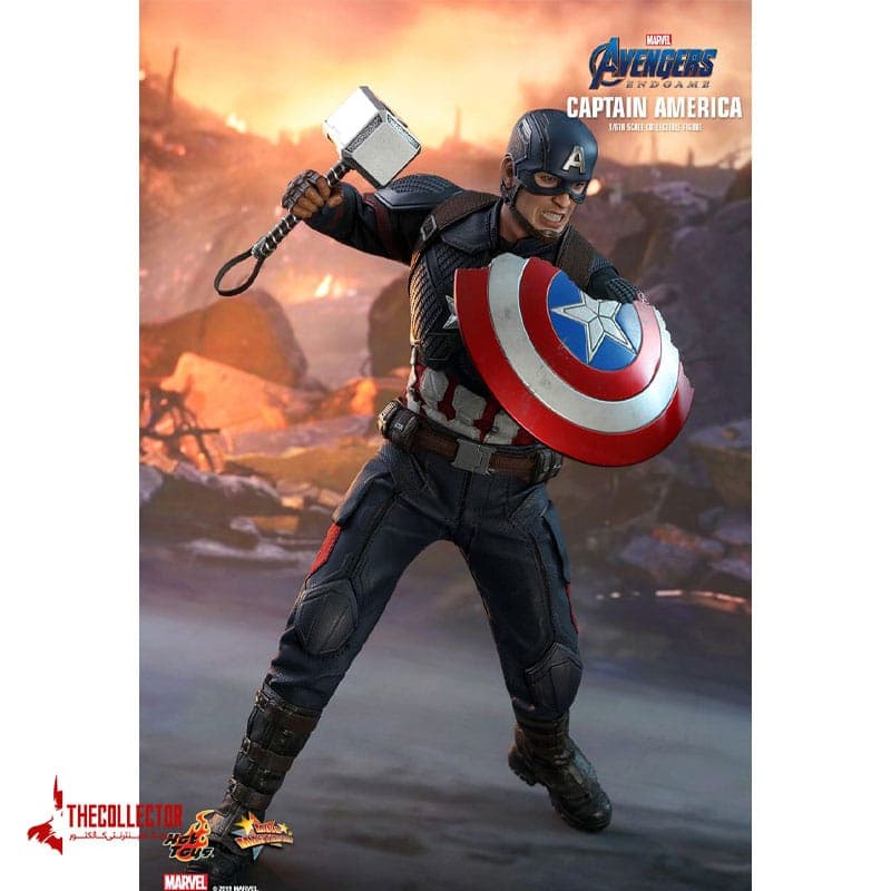 اکشن فیگور کاپیتان آمریکا | Captain America | برند هات تویز — تصویر ۶