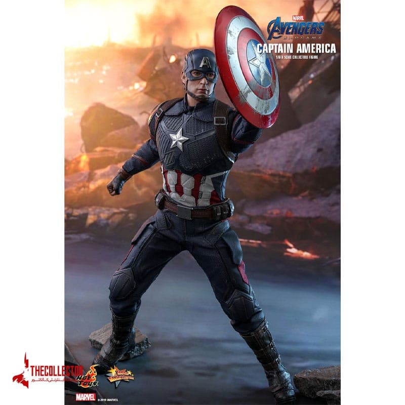 اکشن فیگور کاپیتان آمریکا | Captain America | برند هات تویز — تصویر ۳